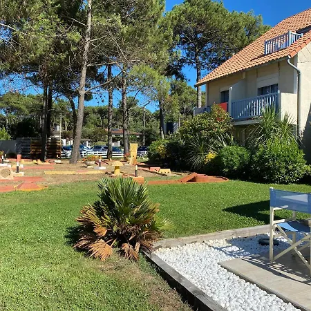Les Vagues Restaurant Hotell Biscarrosse-Plage