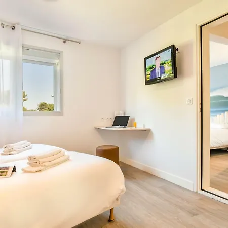 Hotell Les Vagues Restaurant Biscarrosse-Plage