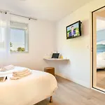 호텔 Les Vagues Logis Hotel 비스카로스 플라주
