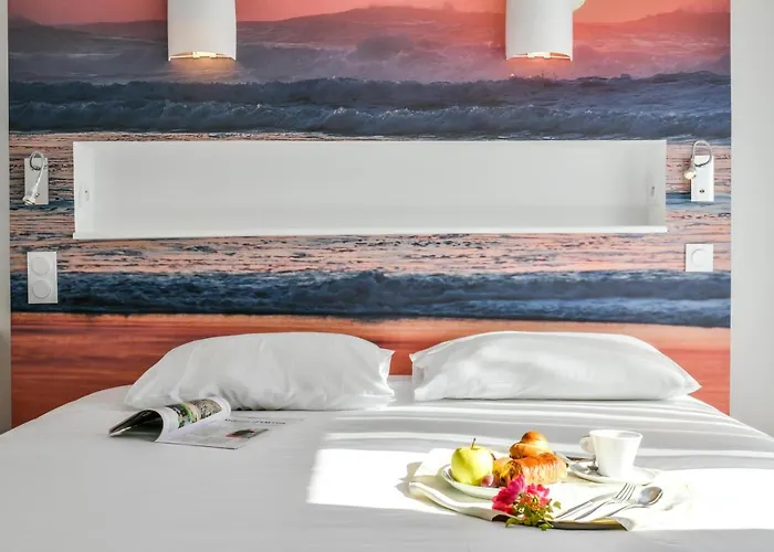 Hotel Les Vagues Restaurant Biscarrosse-Plage