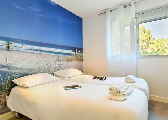 Hotel Les Vagues Restaurant Biscarrosse-Plage